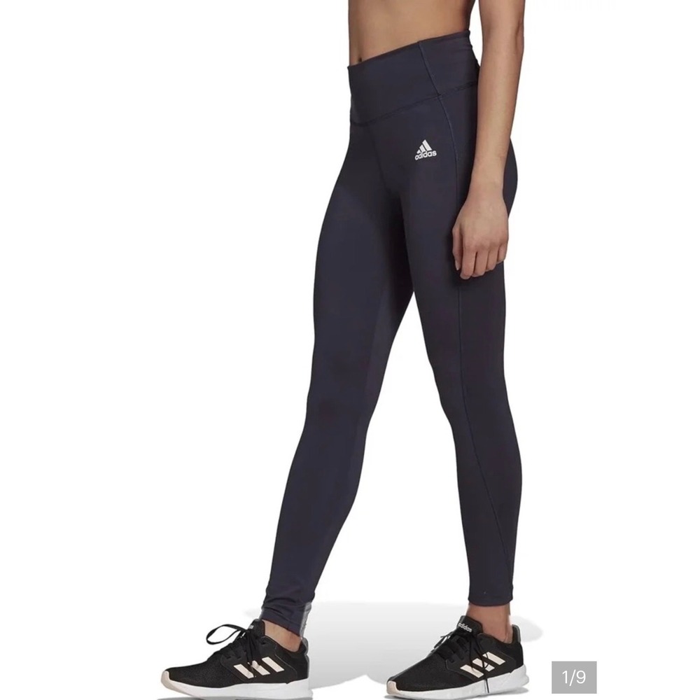 Adidas Climawarm Black Performance Running Leggings Tights Womens Large